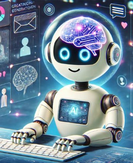 Ia ilustracion robot